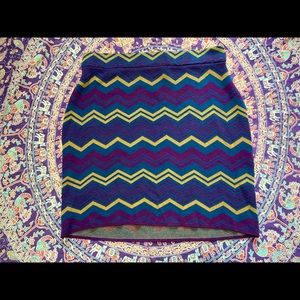 Ashley Stewart Patterned Skirt